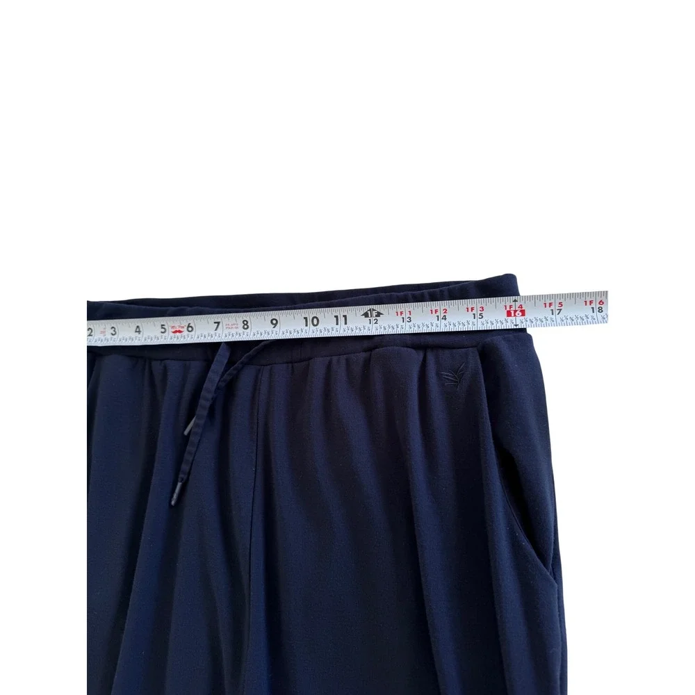 Cozy Earth Women's L Navy Bamboo Joggers Ultra Soft Luxury Lounge Travel Pants - Picture 5 of 6